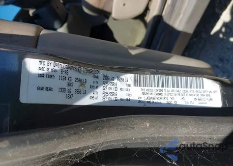 2002 Jeep Grand Cherokee Laredo из США, поврежденный, VIN 1J4GX48S72C301674